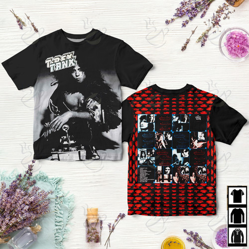Rex tanx album 3d shirt - t.rex,